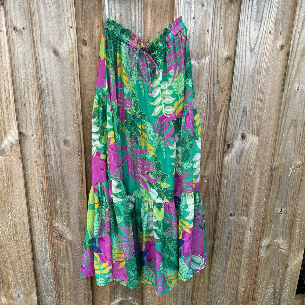 Her Destiny made in India skirt size M. Elastic at waist. Lining.